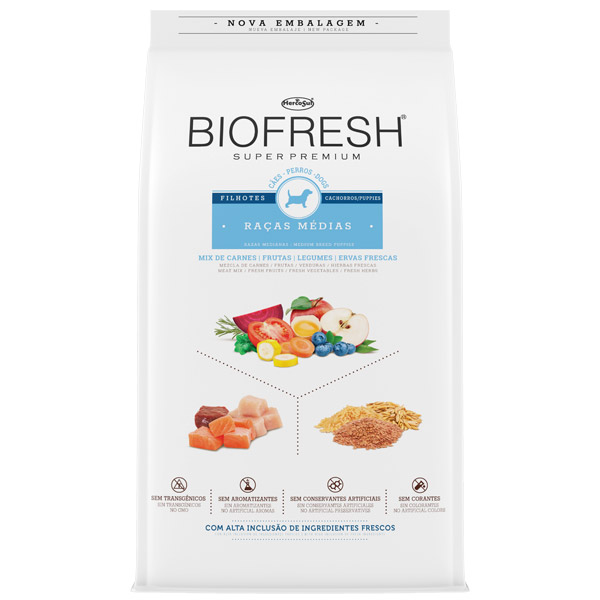 BIOFRESH para cachorros – Razas medianas