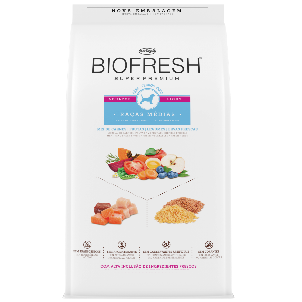 BIOFRESH para perros – LIGHT Razas medianas