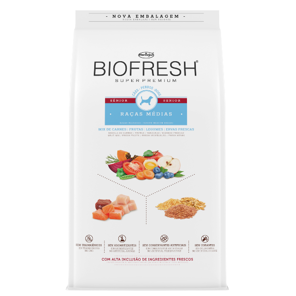 BIOFRESH para perros – SENIOR Razas medianas